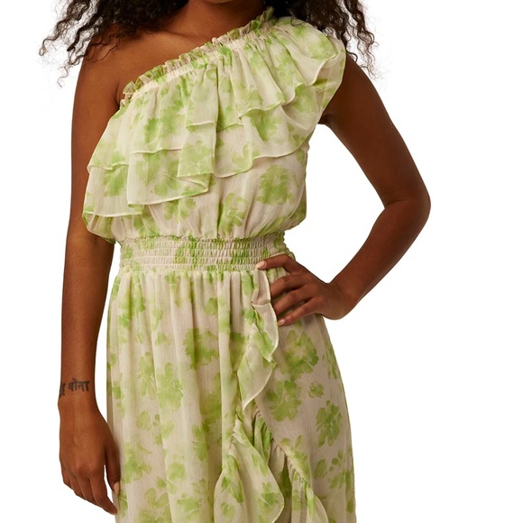 Revolve Misa Rumi Dress in Honeydew Blossom XS MSRP $390 - Picture 3 of 9